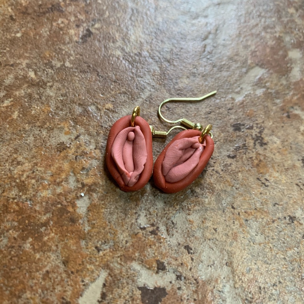 Vagina earrings!